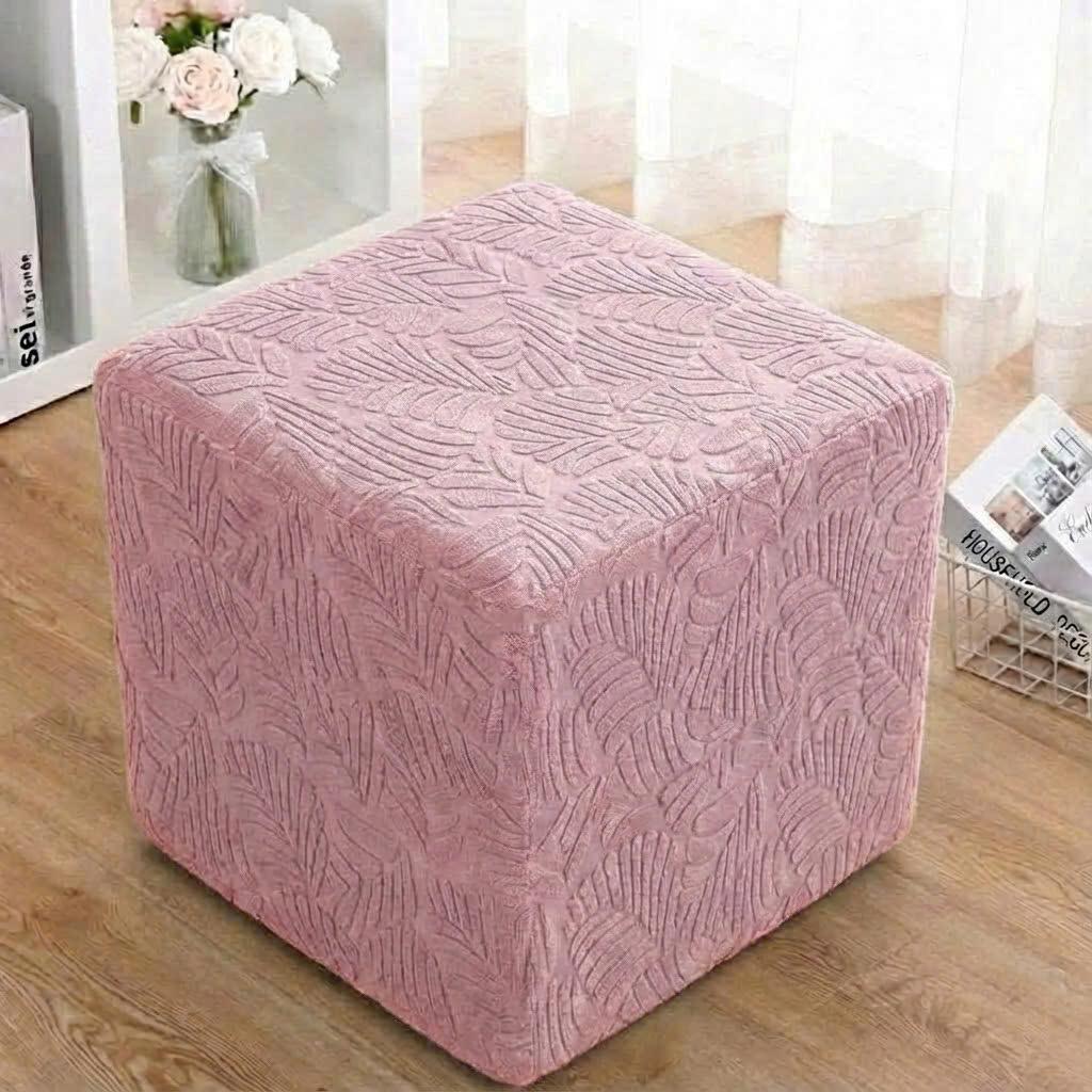 Vỏ bọc ghế đôn vuông - NỈ NHUNG mềm , sang - CT