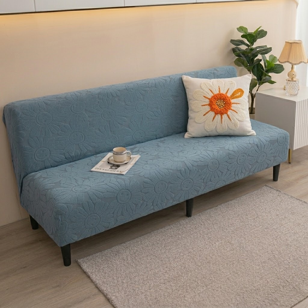 Ga bọc ghế sofa bed - nỉ nhung mềm mịn, dễ dàng tháo giặt ( Có ship hoả tốc )
