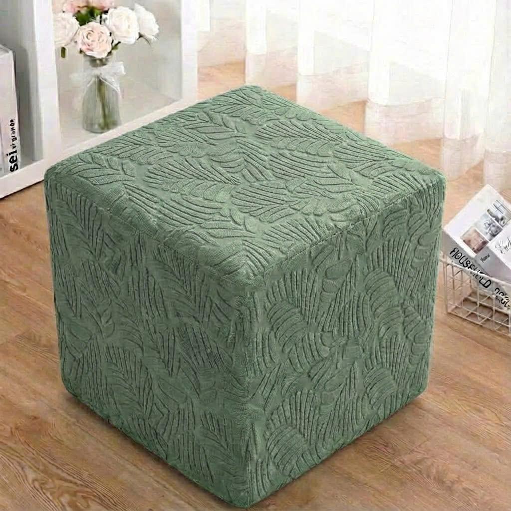 Vỏ bọc ghế đôn vuông - NỈ NHUNG mềm , sang - CT
