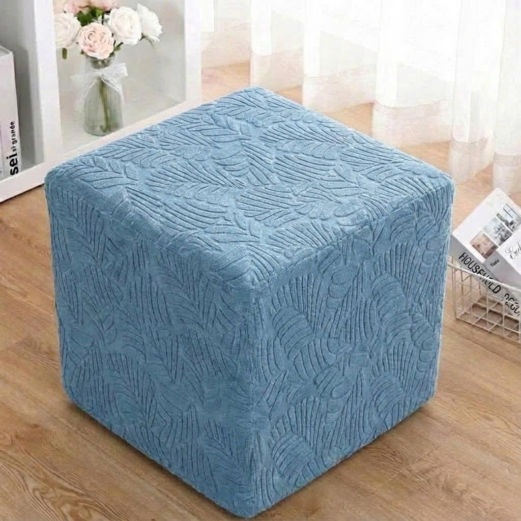 Vỏ bọc ghế đôn vuông - NỈ NHUNG mềm , sang - CT