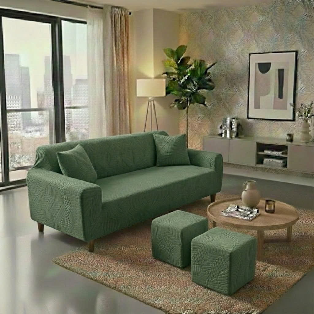 TRỌN BỘ vỏ bọc ghế sofa có tay, NỈ NHUNG CT cao cấp, mềm mịn