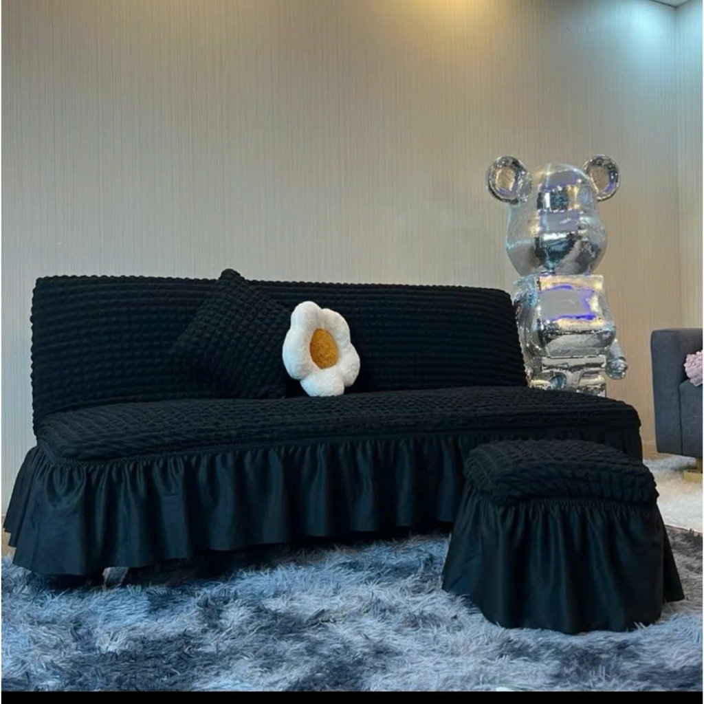 TRỌN BỘ Ga bọc sofa bed ( 1 ga + 2 gối + 2 vỏ đôn )