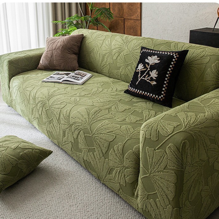 Bọc Ghế Sofa Nỉ Nhung Cao Cấp Dày Dặn Có Tay Vịn - Ga Chun Co Giãn Bảo Vệ Ghế Sofa
