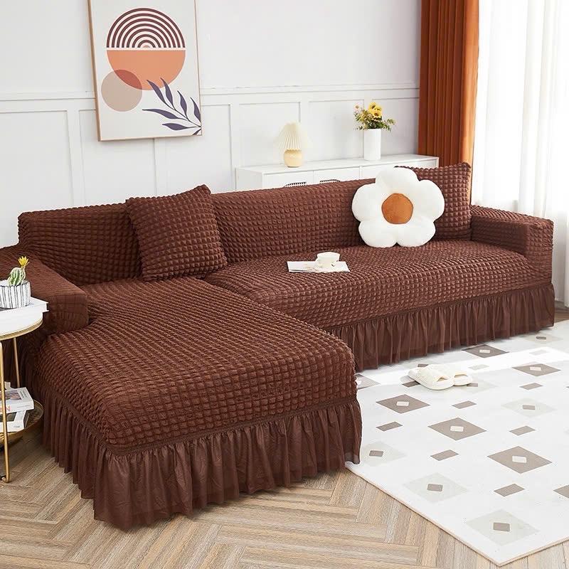 Ga sofa chữ L ( Dùng CHO GÓC L ở cả TRÁI và PHẢI ), Chiều dài phủ bì 2,3m đến 3,1m
