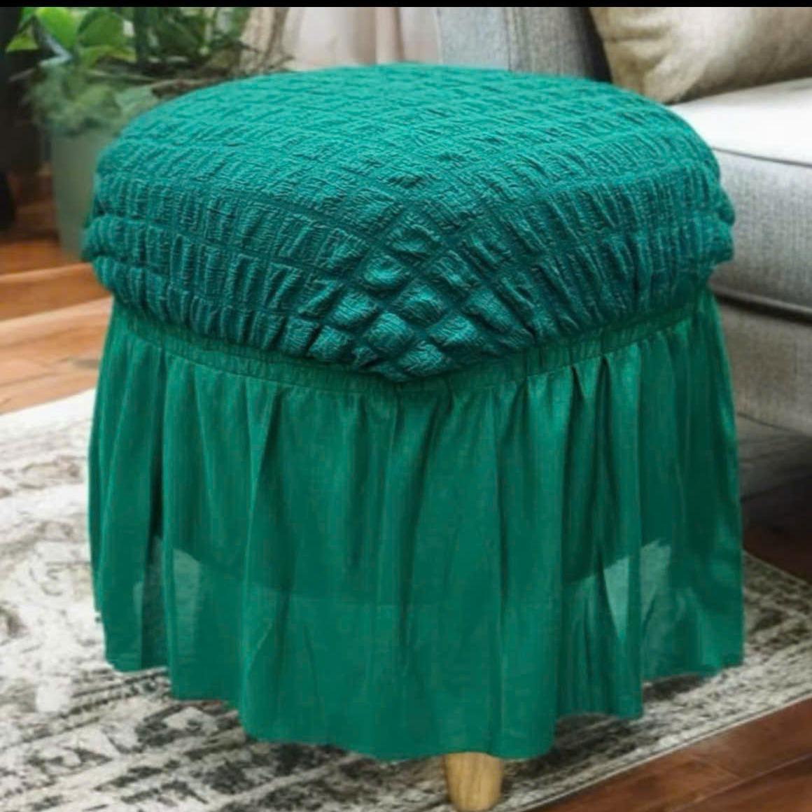 Bọc đôn vuông -tròn (30cm-42cm) - vải ô vuông có bèo