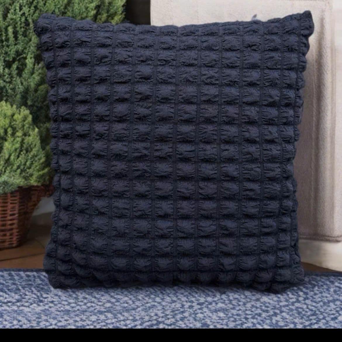 Vỏ gối vuông cạnh dài từ 30-45cm vải ô vuông