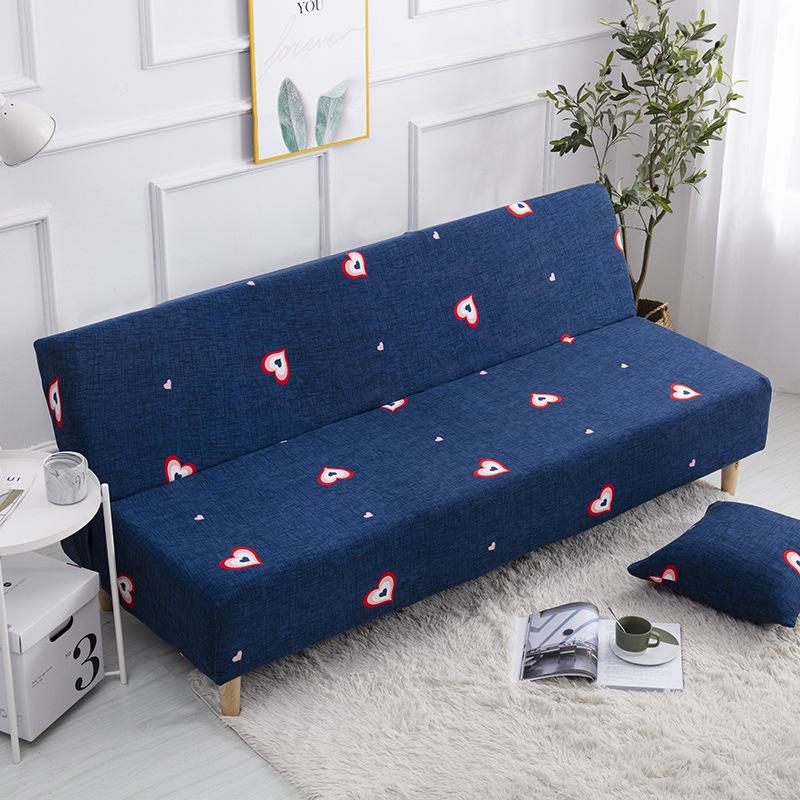 Ga bọc sofa bed không tay chất cotton pha ( có tặng kèm ghim )