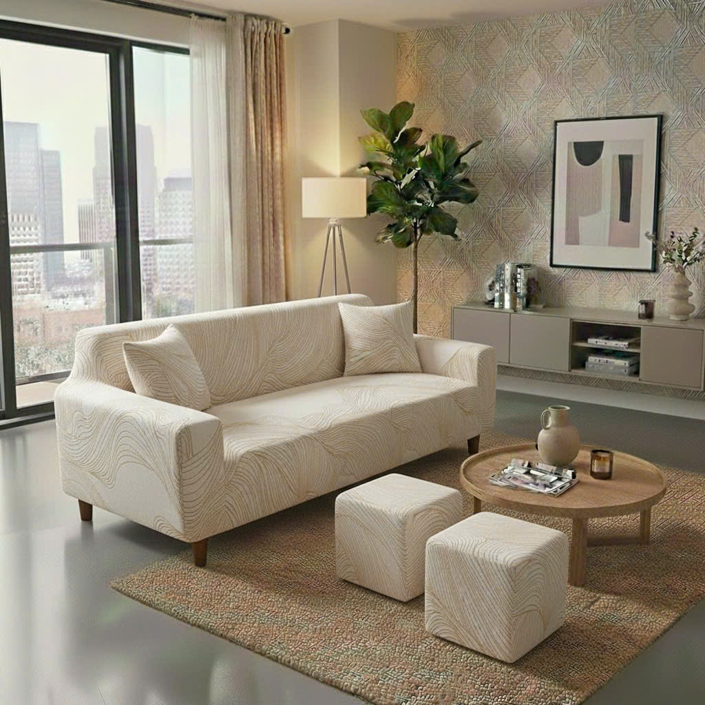 TRỌN BỘ vỏ bọc ghế sofa có tay, NỈ NHUNG CT cao cấp, mềm mịn