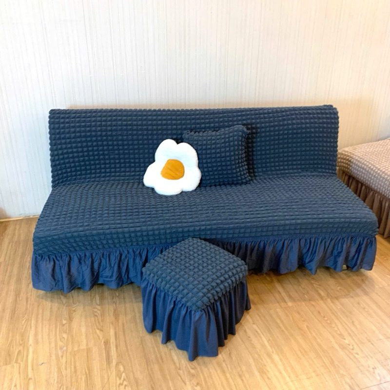 TRỌN BỘ Ga bọc sofa bed ( 1 ga + 2 gối + 2 vỏ đôn )