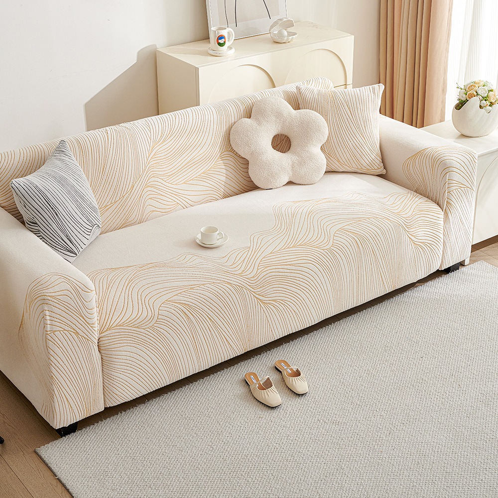 Vỏ Bọc Ghế Sofa NỈ NHUNG Mềm Mịn – Co Giãn Ôm Sát, Thoáng Mát, Chống Bám Bụi CT