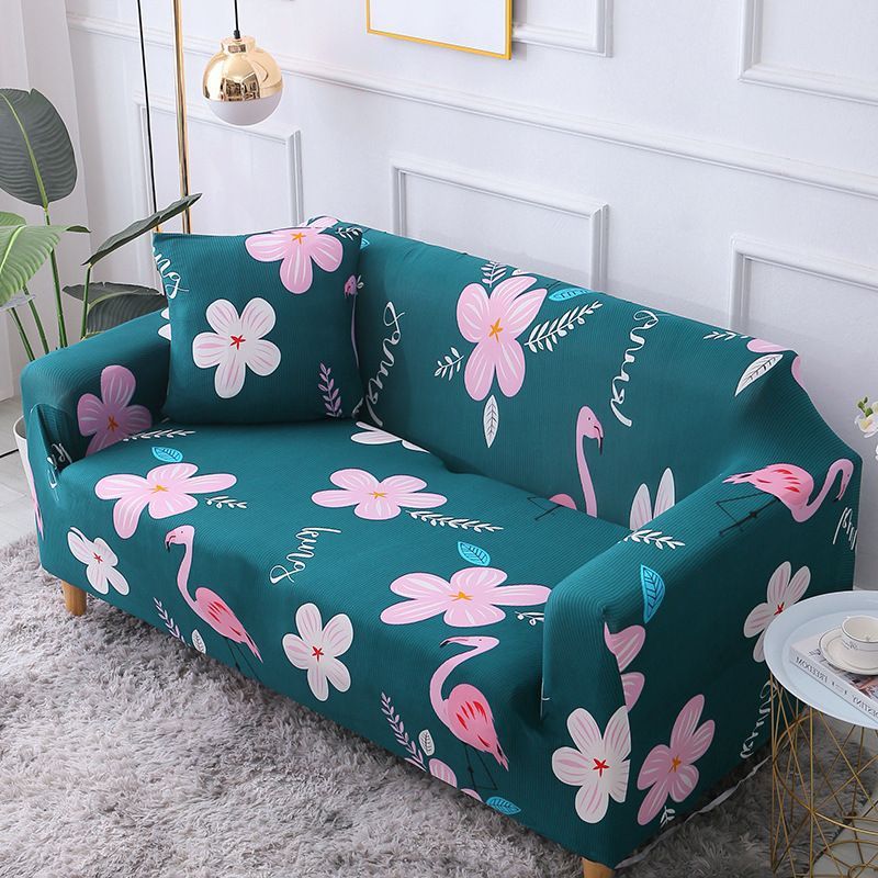 Vỏ Bọc Ghế Sofa Có Tay Vịn Cotton Co Giãn – Mềm Mịn, Dễ Giặt, Chống Bụi