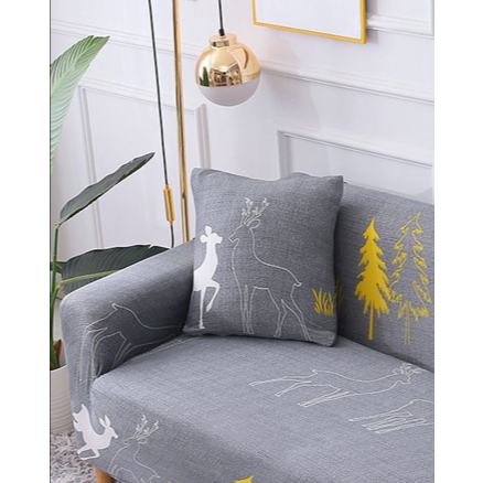 Vỏ Gối Thun Lụa Sữa GANINI Cao Cấp – Vỏ Gối Sofa, Gối Tựa Lưng Mềm Mịn Co Giãn