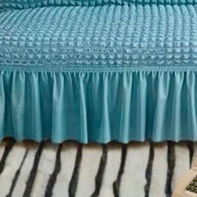 Bọc đôn vuông -tròn (30cm-42cm) - vải ô vuông có bèo