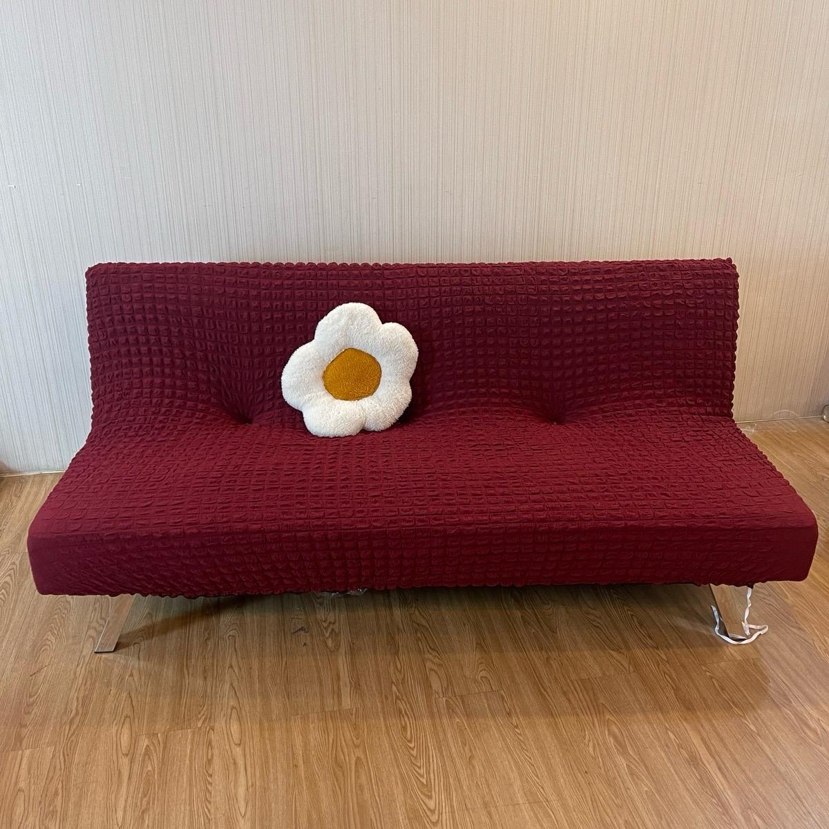 Ga bọc sofa bed tiện lợi, dễ dàng tháo giặt - chất ô vuông Nhật không bèo