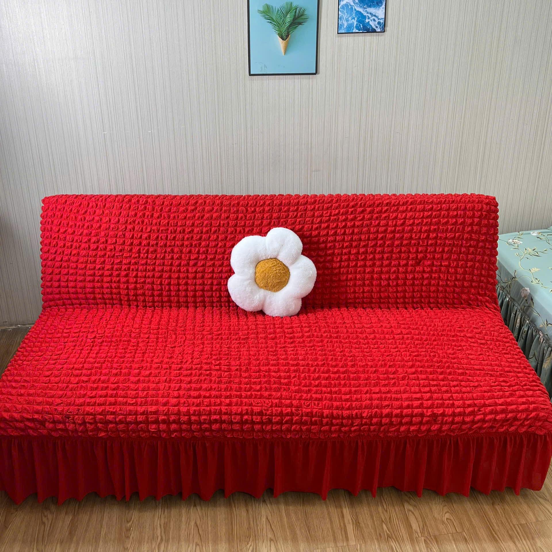 Ga bọc, vỏ bọc ghế sofa bed không tay , tiện lợi , tiết kiệm, dễ tháo giặt