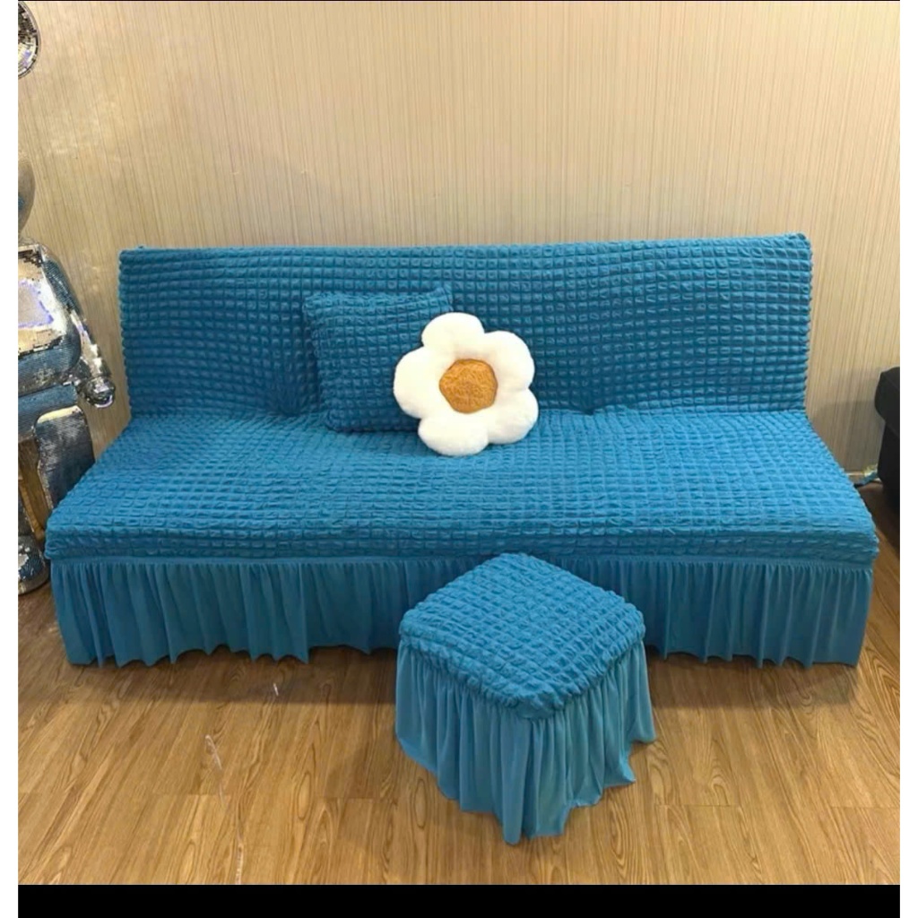TRỌN BỘ Ga bọc sofa bed ( 1 ga + 2 gối + 2 vỏ đôn )